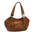 B. Makowsky Phoenix Tote Handbag (Brown)